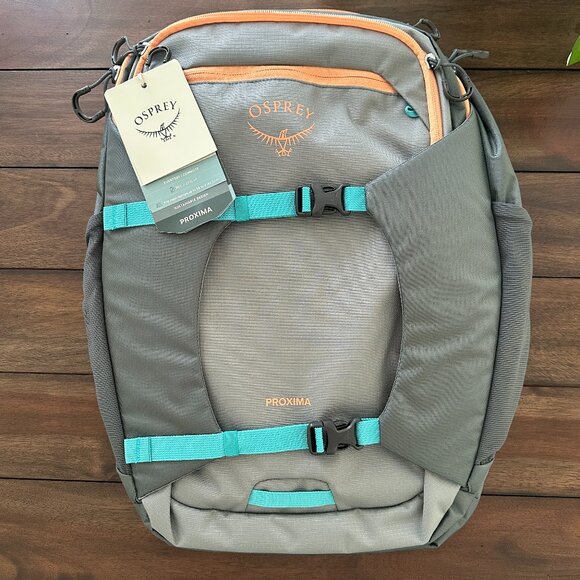 Osprey Proxima Large Backpack NWT Gray/Coal Gray NWT - Picture 1 of 8